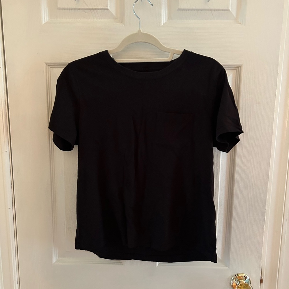 J. Crew Essential Black Tee